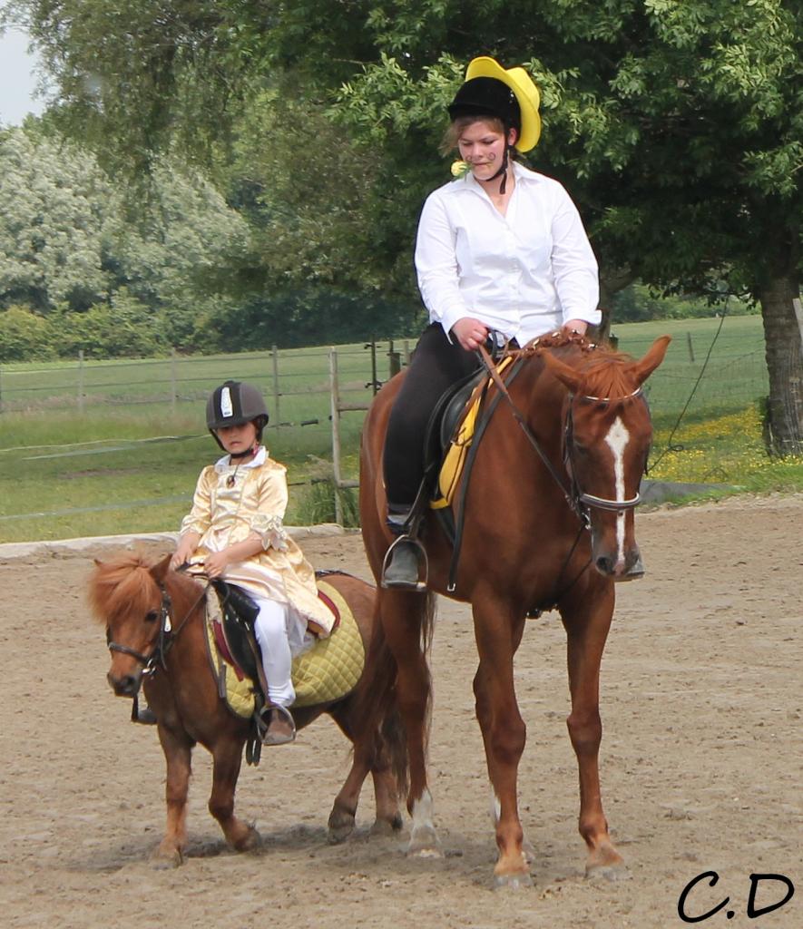 pauline/rico et clemence/tijo